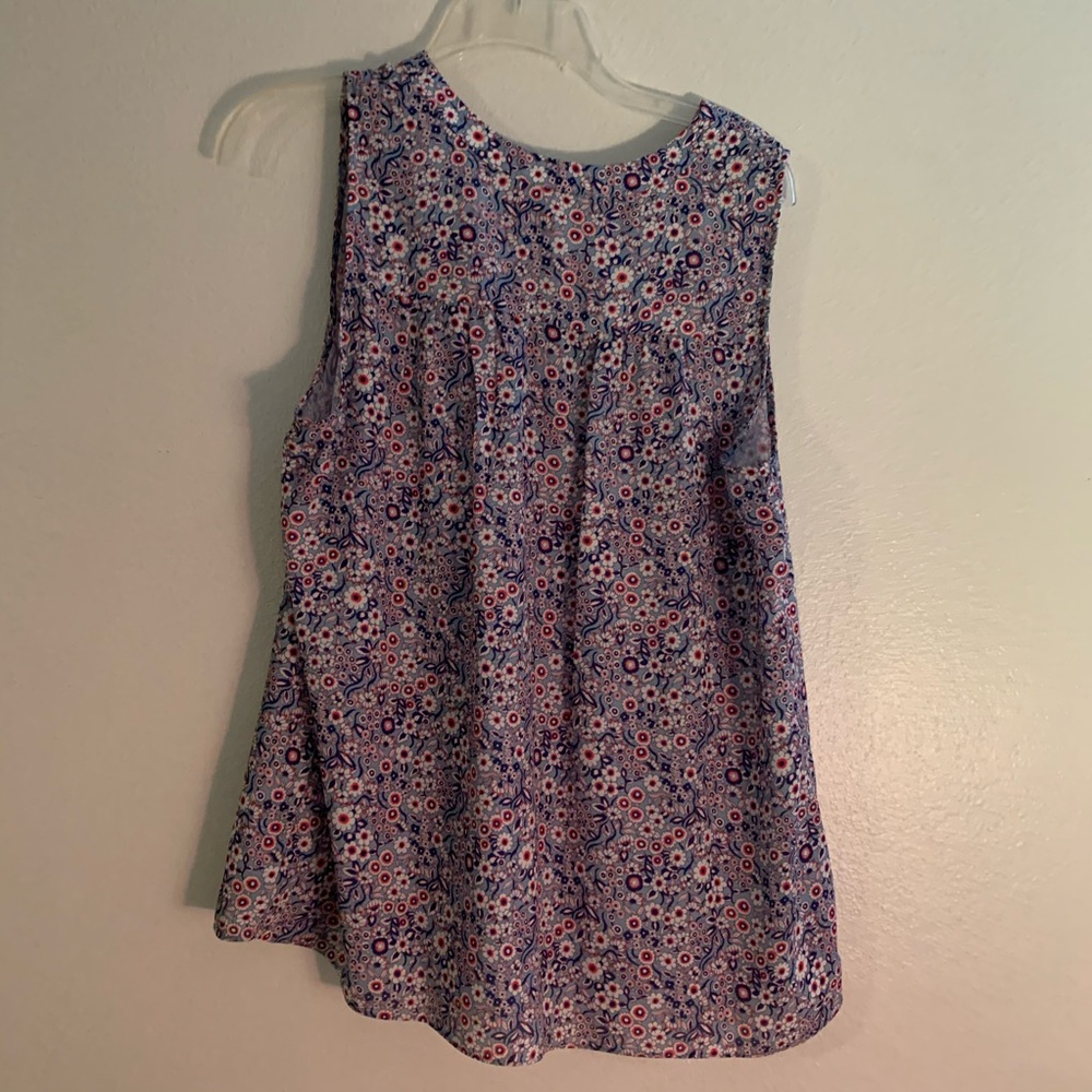 🌵 3x$15 Emma & Olivia Blouse Flowery Pattern - Picture 2 of 3